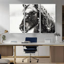 Framed Black and White Horse Wall Art | Ready to Hang and by MyGreatCanvas | Canvas Wall Art Prints | Photo Prints & Wall Decor