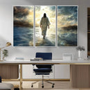Jesus Walking on Water Wall Art | Canvas Print | Ready to