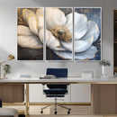 White Magnolia Flower Wall Art Canvas Print | Abstract by MyGreatCanvas | Canvas Wall Art Prints | Photo Prints & Wall Decor