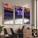 Madison New York Rangers Hockey Stadium Wall Art Canvas
