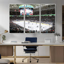 Sharks Arena Blackhawks Sharks Ice Hockey Stadium Wall Art by MyGreatCanvas | Canvas Wall Art Prints | Photo Prints & Wall Decor
