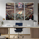 United Center Chicago Bulls Stadium Wall Art Canvas Print