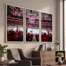 Carolina Hurricanes Ice Hockey Stadium Wall Art, Carolina