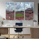NC State Wolfpack Football Team Print Canvas- Raleigh