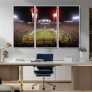 Framed Florida State Seminoles Football Team Print -