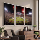 Framed Florida State Seminoles Football Team Print -