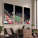 Houston Cougars Football Team Print - Houston TDECU Stadium