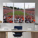 Virginia Cavaliers Football Team Print - Charlottesville Scott Stadium Print Wall Art Canvas by MyGreatCanvas | Canvas Wall Art Prints | Photo Prints & Wall Decor