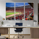 Wisconsin Badgers Football Team Print - Madison Camp Randall by MyGreatCanvas | Canvas Wall Art Prints | Photo Prints & Wall Decor