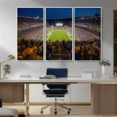 Pittsburgh Panthers Football Team Print - Pittsburgh by MyGreatCanvas | Canvas Wall Art Prints | Photo Prints & Wall Decor