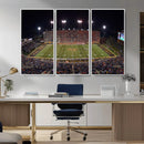 Demon Deacons Print Canvas, Football Team Print -
