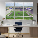 KState Wildcats Football Team Print - Manhattan Bill Snyder by MyGreatCanvas | Canvas Wall Art Prints | Photo Prints & Wall Decor