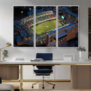 University of North Texas Mean Green Football Artwork,