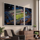 University of North Texas Mean Green Football Artwork,