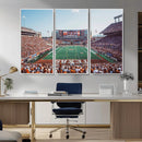 Framed Texas Memorial Stadium Canvas, University of Texas