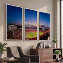 Wolfpack Football Team Wall Art Print - Raleigh