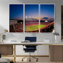Wolfpack Football Team Wall Art Print - Raleigh