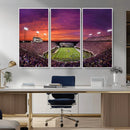 East Carolina University Pirates Football Print Canvas-