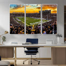 UCF Knights Football Team Print - Orlando FBC Mortgage by MyGreatCanvas | Canvas Wall Art Prints | Photo Prints & Wall Decor