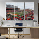 University of Illinois Fighting Illini Football Team Print - by MyGreatCanvas | Canvas Wall Art Prints | Photo Prints & Wall Decor
