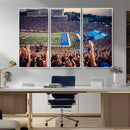 University of Kansas Jayhawks Football Team Art Print - by MyGreatCanvas | Canvas Wall Art Prints | Photo Prints & Wall Decor
