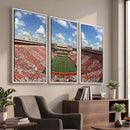Oklahoma State Cowboys Football Team Print - Stillwater