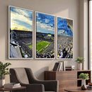 Framed USF Bulls Football Team Print - Tampa Raymond James