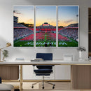 NC State Wolfpack Football Team Print Wall Art - Raleigh