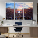 Denver Broncos Football Team Print Canvas- Empower Field at