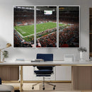 Miami Hurricanes Football Team Print Canvas- Miami Hard Rock