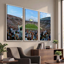 Michigan State Spartans Football Team Art Print - East