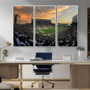 Michigan State Spartans Football Team Print - East Lansing