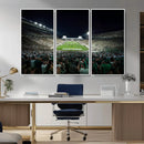 Framed Michigan State Spartans Football Team Print - East