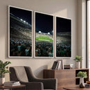 Framed Michigan State Spartans Football Team Print - East