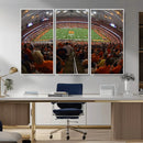 Syracuse University Orange Football Canvas Print, Football