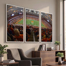 Syracuse University Orange Football Canvas Print, Football