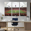 Syracuse University Orange Football Team Print - Syracuse by MyGreatCanvas | Canvas Wall Art Prints | Photo Prints & Wall Decor