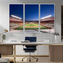 Rutgers Scarlet Knights Football Team Print - Piscataway SHI by MyGreatCanvas | Canvas Wall Art Prints | Photo Prints & Wall Decor