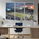 Memphis Tigers Football Team Print - Memphis Simmons Bank