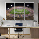 The University of Connecticut UCONN Huskies Football Team by MyGreatCanvas | Canvas Wall Art Prints | Photo Prints & Wall Decor