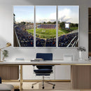 The Duke University Blue Devils Football Team Print - Durham
