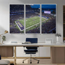 The University of Washington Huskies Football Team Print - by MyGreatCanvas | Canvas Wall Art Prints | Photo Prints & Wall Decor