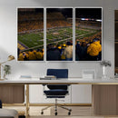 West Virginia Uni Mountaineers Football Team Print - Milan
