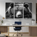 Resting Grizzly 399 Bear Canvas Print | Ready to Hang Wall
