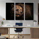 Wild Grizzly 399 Bear Canvas Wall Art Print, Bear Animal by MyGreatCanvas | Canvas Wall Art Prints | Photo Prints & Wall Decor