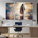 Jesus Walking on Water Wall Art | Ready to Hang Spiritual