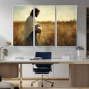 Jesus the Good Shepherd Wall Art Canvas Print - by MyGreatCanvas | Canvas Wall Art Prints | Photo Prints & Wall Decor