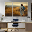 Jesus the Good Shepherd Wall Art Canvas Print -
