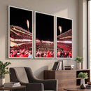 Oregon State Beavers Football Team Print - Corvallis Reser