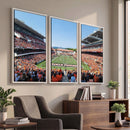 Oregon State Beavers Football Team Print - Corvallis Reser
